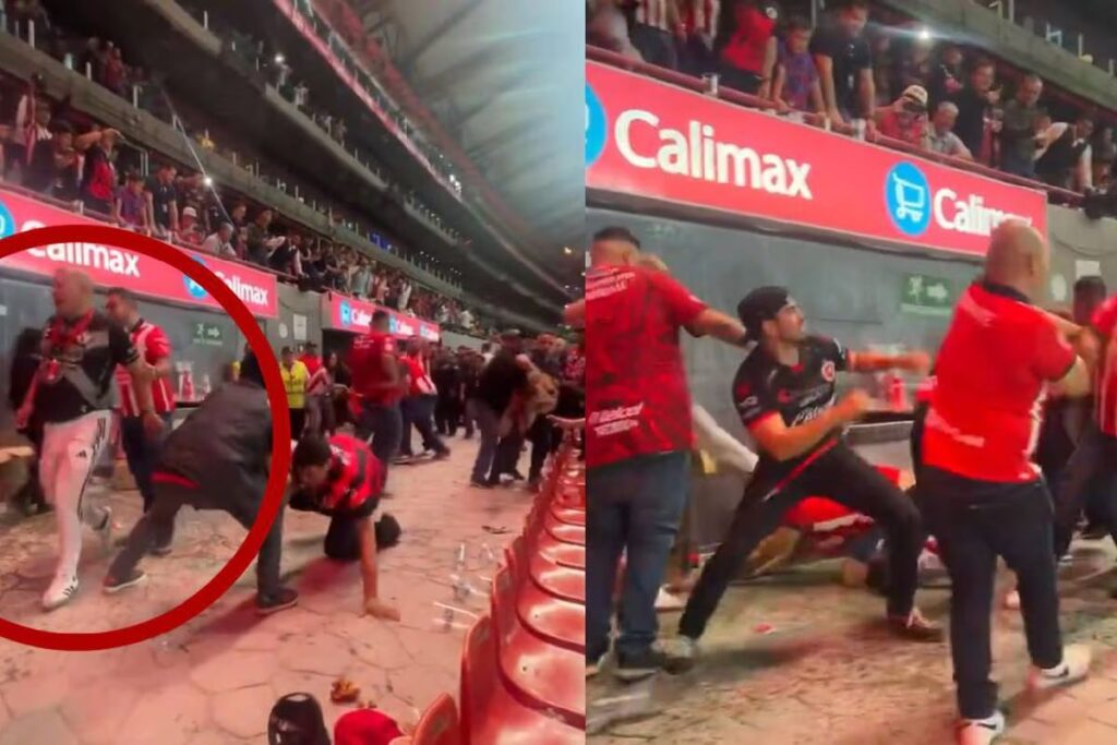 Bronca en tribuna en el Xolos vs Chivas termina con baleado afuera del estadio