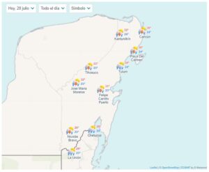 Clima Quintana Roo