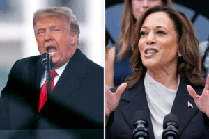 Donald Trump asegura que sera mas facil ganarle la presidencia a Kamala Harris