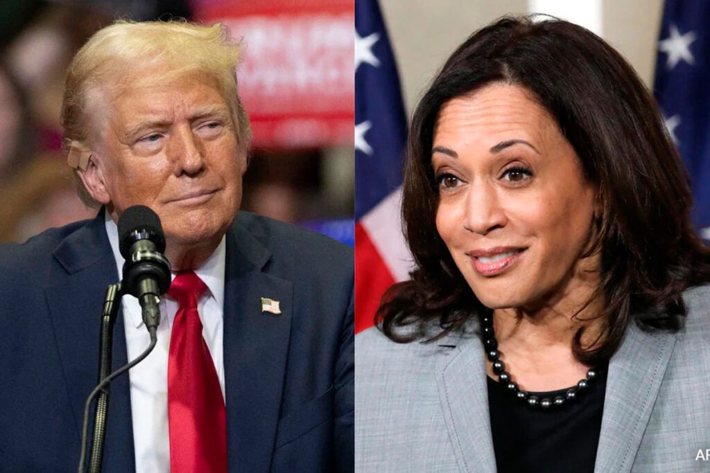 Donald Trump asegura que será más fácil ganarle la presidencia a Kamala Harris