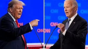 Donald Trump habla de la renuncia de Joe Biden a la candidatura a la presidencia