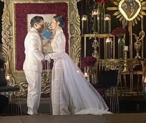 Filtran video de boda de Angela Aguilar y Christian Nodal