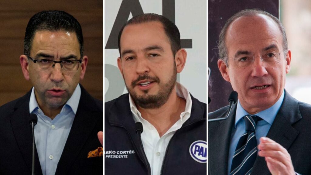 "Pésimo dirigente" Así fue el pleito entre Cortés, Calderon y Lozano en el PAN