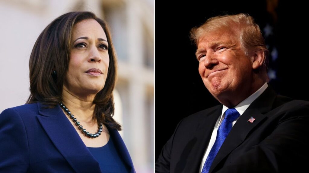 Kamala Harris tendría ventaja sobre Donald Trump en encuesta a la presidencia