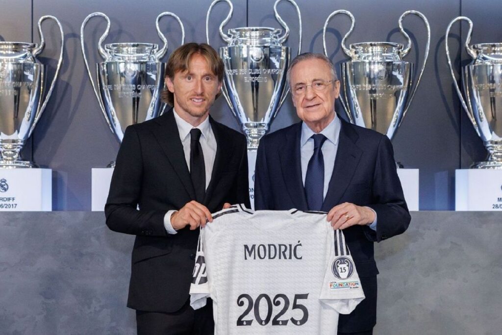 Luka Modric renueva hasta 2025 con el Real Madrid