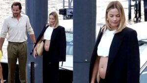 Margot Robbie y Tom Ackerley esperan su primer hijo