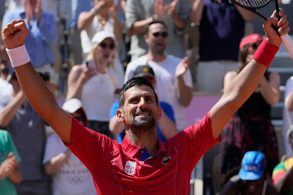 Novak Djokovic vence a Rafa Nadal en París 2024