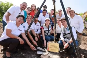 Primera piedra del Centro de Bienestar Animal de Isla Mujeres es colocada