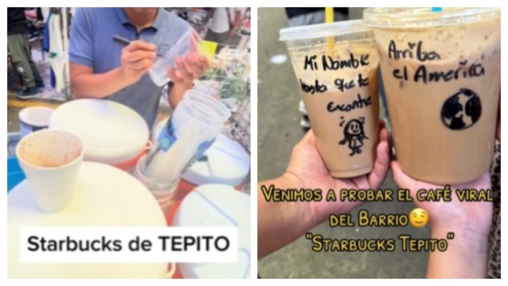 ¡Llévele! 'Starbucks de Tepito' se vuelve viral en redes sociales