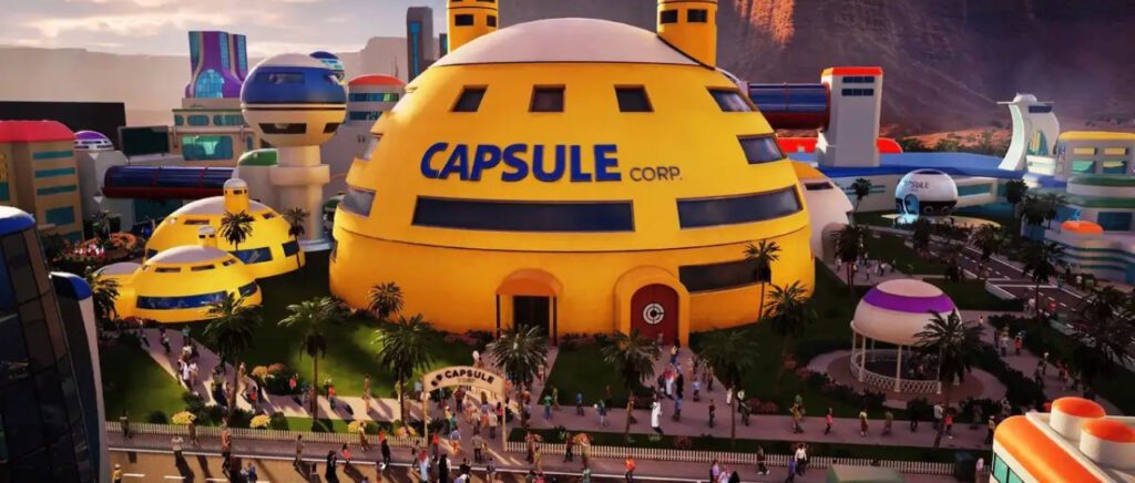 Así será el nuevo parque de diversiones de Dragon Ball