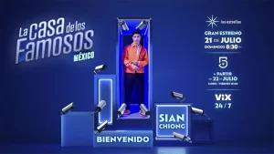 Sian Chiong se quita la ropa en La Casa de los Famosos México 2