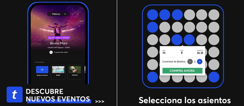 "Llega a México" Lanza Ticketmaster nueva app global para adquirir boletos
