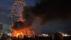 30 heridos en Festival Highfield en Alemania tras incendio