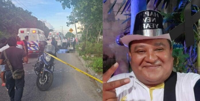 Fallece en accidente Martin Ibanez reportero de nota roja en Cancun 696x354 1