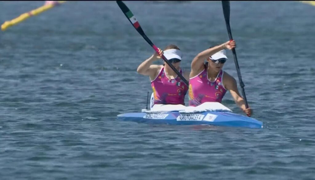 Karina Alanís y Beatriz Briones de México llegan a Semifinales de kayak en París 2024