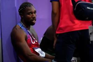 Noah Lyles 200metros covid paris2024