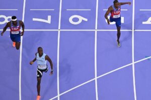 Noah Lyles gana Bronce en 200 metros en Paris 2024 corrio con Covid 19 4