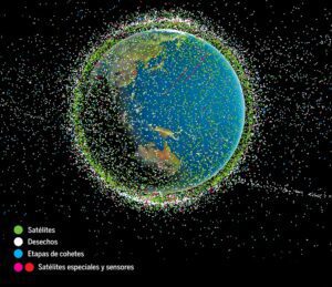 Observacion astronomica afectada por congestion de satelites