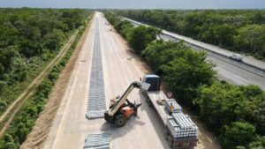 Tren Maya AMLO reconoce que construir el tramo 5 “ha costado mucho trabajo” FOTO CORTESÍA