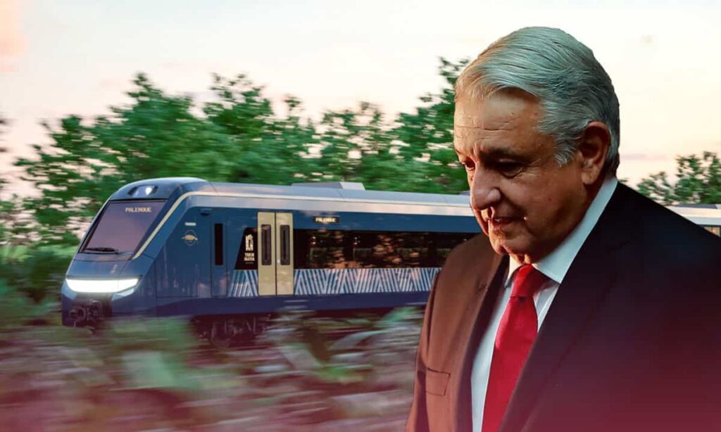 Tren Maya AMLO reconoce que construir el tramo 5 “ha costado mucho trabajo” FOTO CORTESÍA