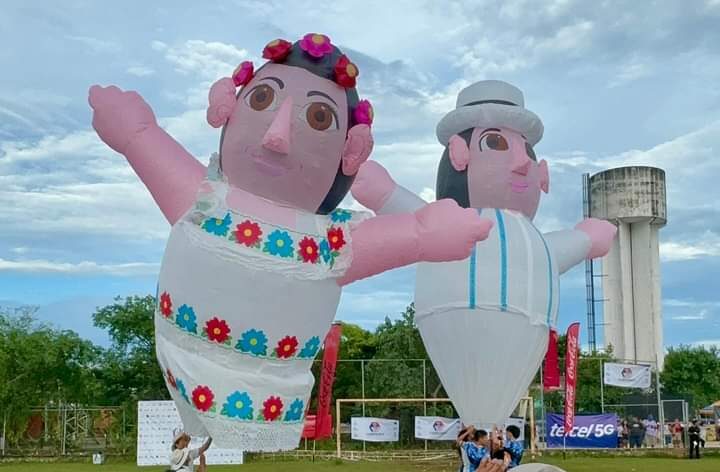 Orgullo yucateco conquista los cielos de Tahmek en Festival del Globo Maya