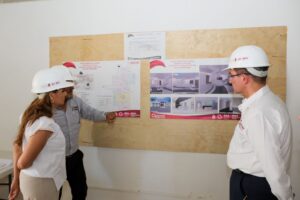 Sala de Hemodinamia de Chetumal tienen un avance del 60%, confirma Mara Lezama