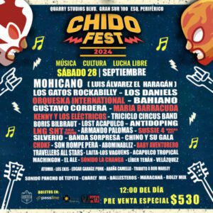 Chido Fest 2024: Conoce el cartel completo de este festival