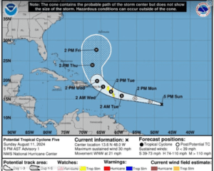 Ciclón Tropical 5 llegará a HURACÁN: ¿Cuándo se formará y cuál será su trayectoria? FOTO CORTESÍA