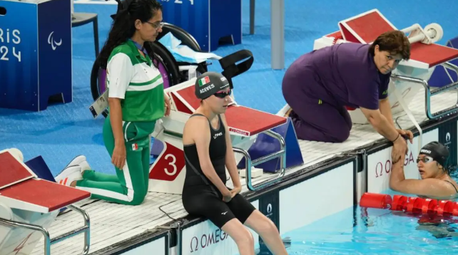 ¡México logra su primera medalla en Paralímpicos! Haidee Aceves gana plata en Para Natación FOTO CORTESÍA