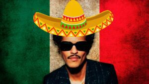 Bruno Mars vestido de mariachi en CDMX