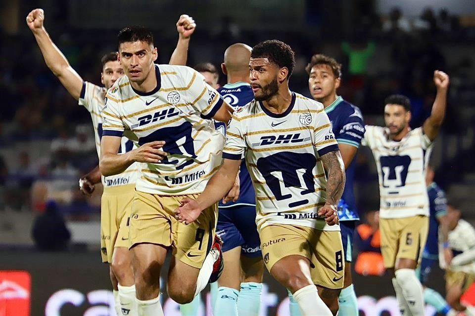 ¡Rompen racha negativa! Pumas obtiene victoria en partido contra Puebla