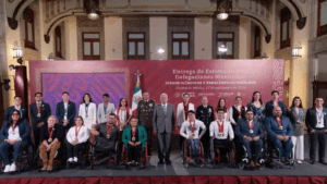 Atletas de Juegos Olimpicos y Paralimpicos Paris 2024 reconocidos por Lopez Obrador