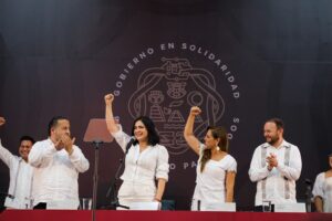 Estefania Mercado toma protesta como presidenta municipal de Solidaridad 2