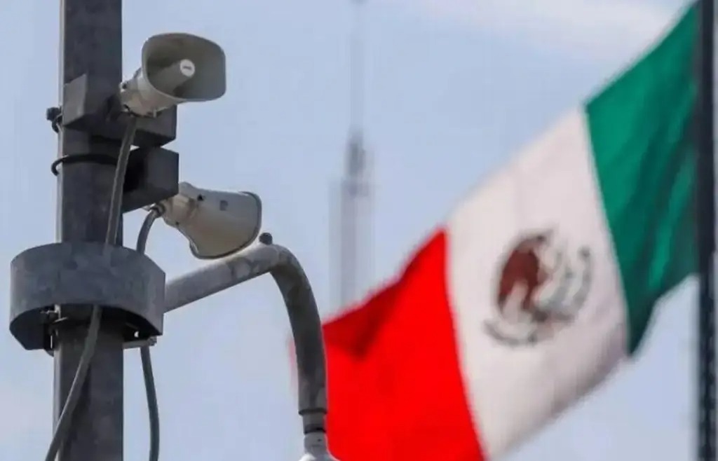 Fallan 250 altavoces durante Simulacro Nacional 2024 en CDMX