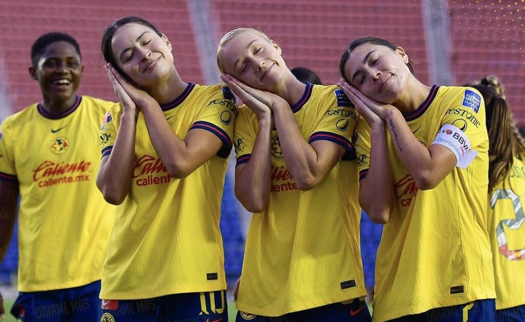 ¡Impresionante! América humilla 7-0 a Chivas en el Clásico Femenil