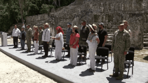 Museo en zona arqueologica de Calakmul fue inaugurado por AMLO