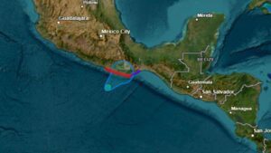 Oaxaca y Guerrero amenazados por formacion de la tormenta tropical John