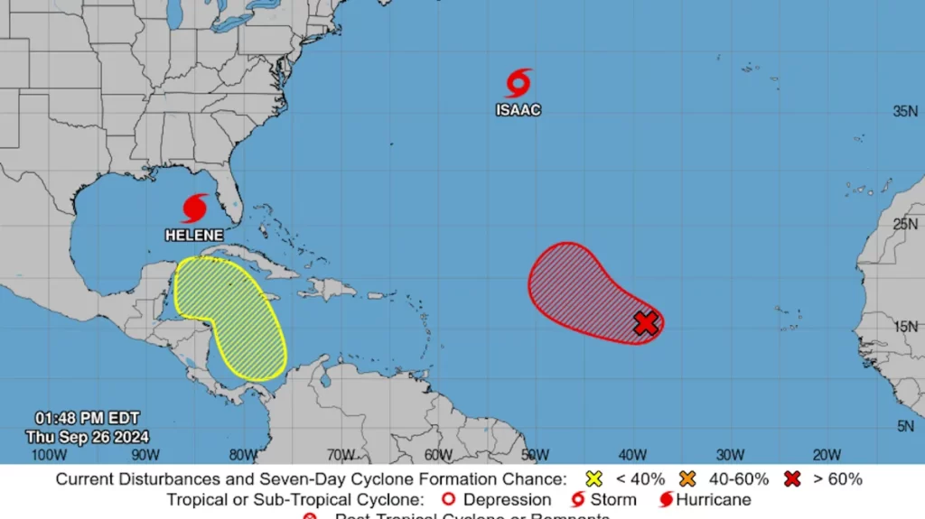 Podría formarse nuevo ciclón en el Caribe Mexicano, trayectoria posible