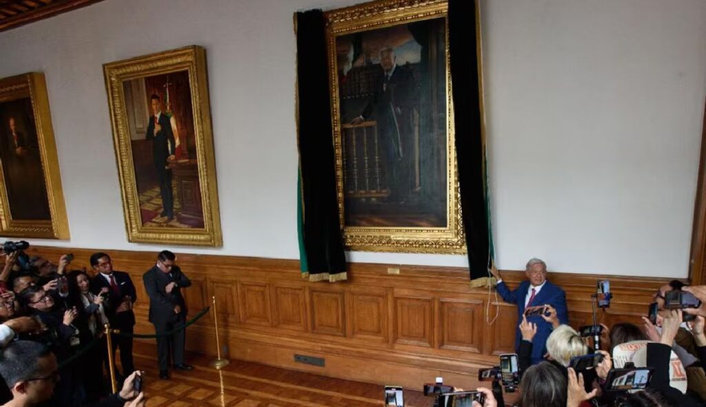 Revelan foto de AMLO que estará en la Galería de los Presidentes en Palacio Nacional