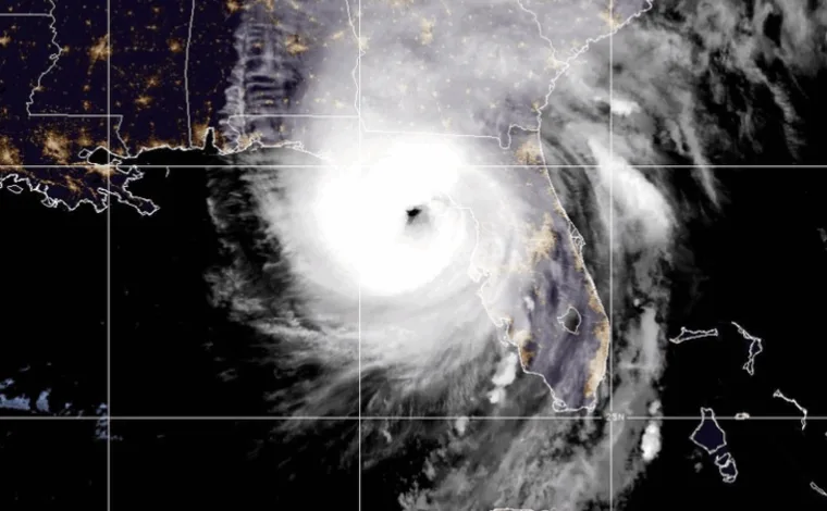 "Se degrada luego de impactar" Huracán 'Helene' llegó a Florida en categoría 4