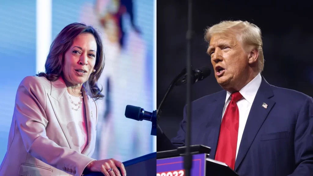 Sondeos previos al debate presidencial en Estados Unidos marcan empate entre Harris y Trump