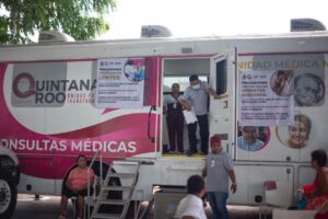 Sur de Quintana Roo atendido por caravanas Salud para Todos