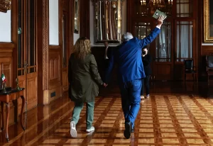 Así dejó AMLO el Palacio Nacional