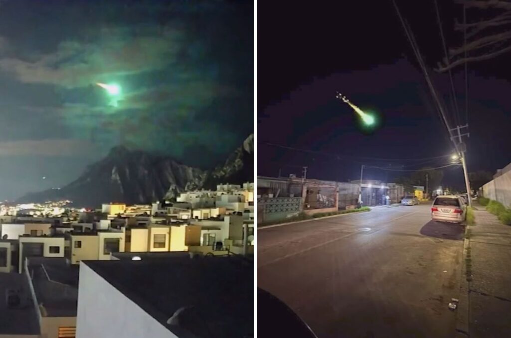 ¡No fue un meteorito! Identificación objeto luminoso visto en cielo de Nuevo León