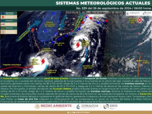 Clima hoy en Cancún y Quintana Roo: lluvias puntuales fuertes