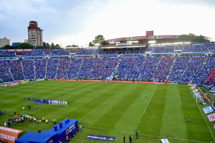 Así luce el nuevo estadio provisional de Cruz Azul (FOTOS)