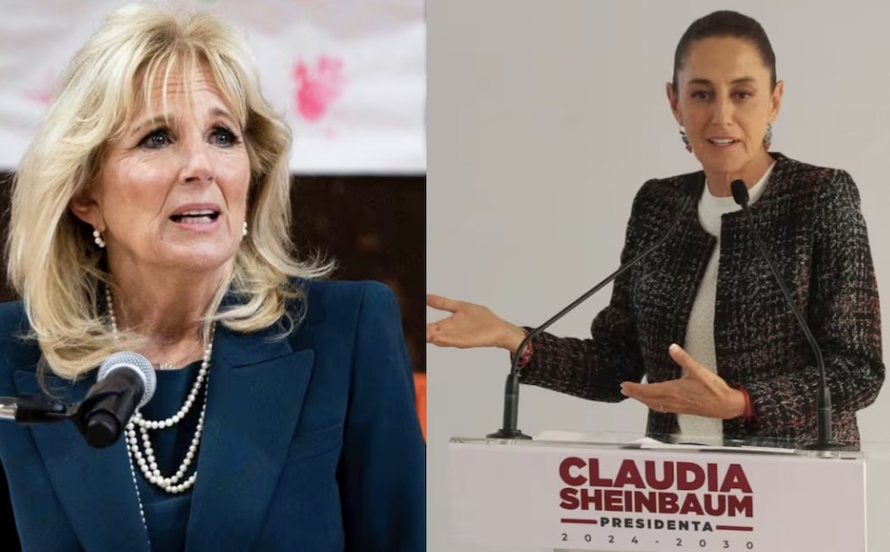 Asistirá Jill Biden, primera dama de EE.UU., a toma de posesión de Claudia Sheinbaum