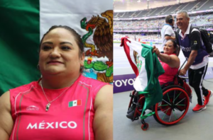 Medalla de oro para México; Gloria Zarza gana en lanzamiento de bala FOTO CORTESÍA