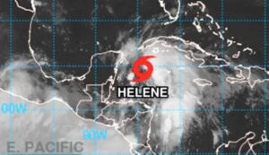 Suspenden clases en varios municipios de Quintana Roo por la Tormenta Tropical Helene