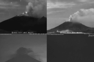 Popocatépetl registra actividad; 25 exhalaciones y más de 2 horas de tremor